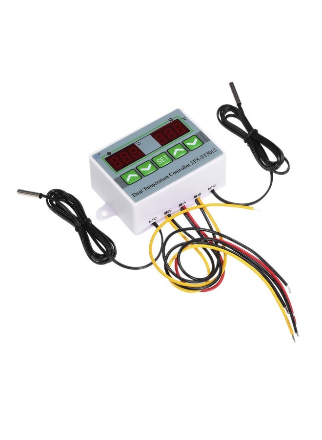 جهاز تحكمٍ رقميّ ذكي في درجة الحرارة بشاشة عرض مزدوجة متعدد الألوان 8سم - Image 3