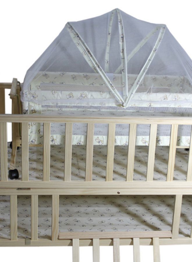 Baby love Portable Crib Bed With Mosquito Net For New Born  - Image 2
