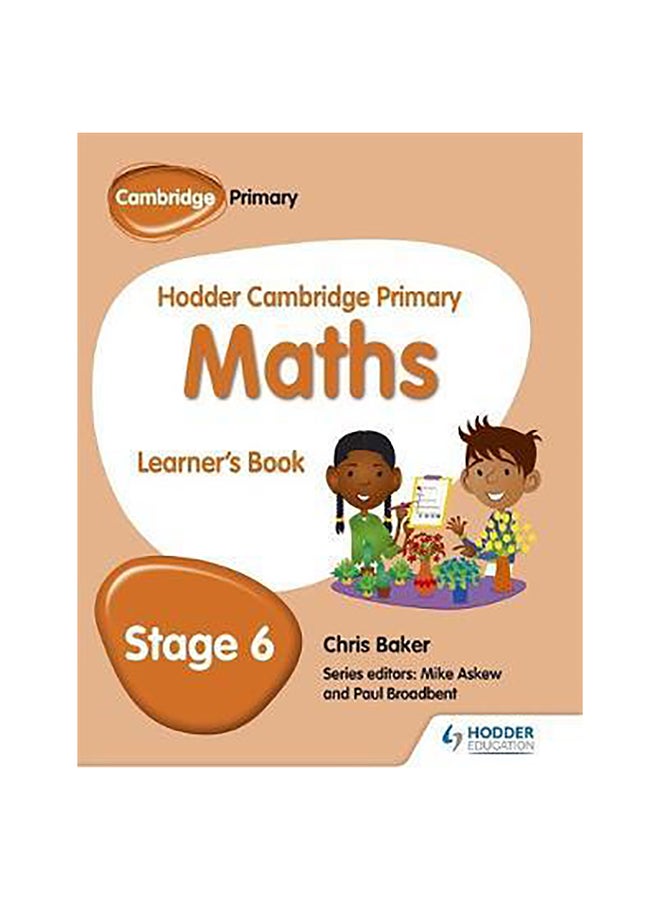 Hodder Cambridge Primary Maths Paperback English by Chris Baker - 42944 