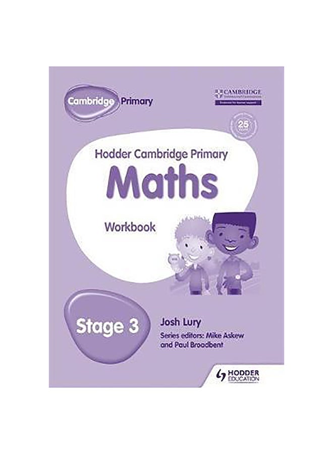Hodder Cambridge Primary Maths Paperback English by Josh Lury - 24-Feb-17 