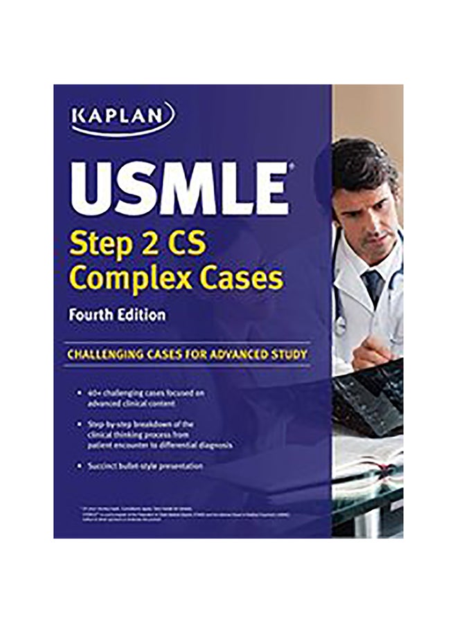 Usmle Step 2 Cs Complex Cases Paperback English by Kaplan Medical - 1-Nov-16