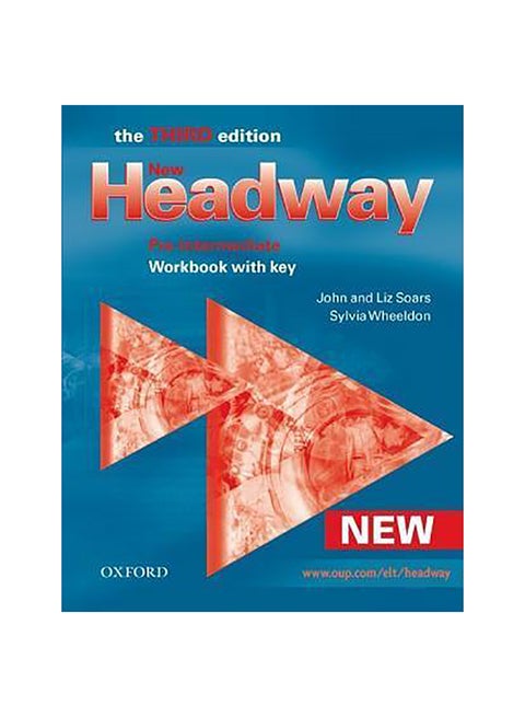 New Headway: Pre-Intermediate: Workbook (With Key) Paperback English by John Soars - 39212