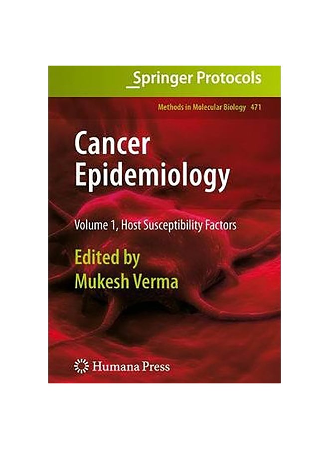 Cancer Epidemiology Hardcover English by Mukesh Verma - 27-Nov-08