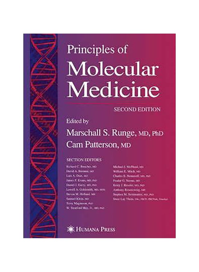 Principles Of Molecular Medicine Hardcover English by Marschall S. Runge - 20-Jun-06 