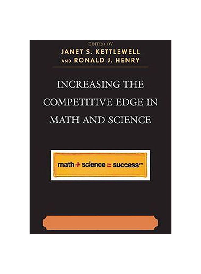 Increasing The Competitive Edge In Math And Science Paperback English by Janet S. Kettlewell - 39860 