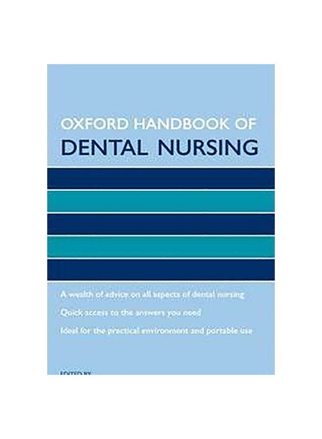 Oxford Handbook Of Dental Nursing Flexi Bound English by Elizabeth Boon - 41116 