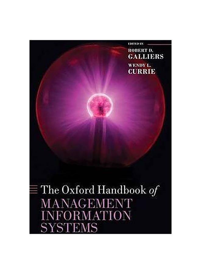 Oxford Handbook Of Management Information Systems Hardcover English by Robert D Galliers - 28-Jul-11 