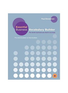 Essential Business Vocabulary Builder Paperback English by Paul Emmerson - 21-Dec-10
