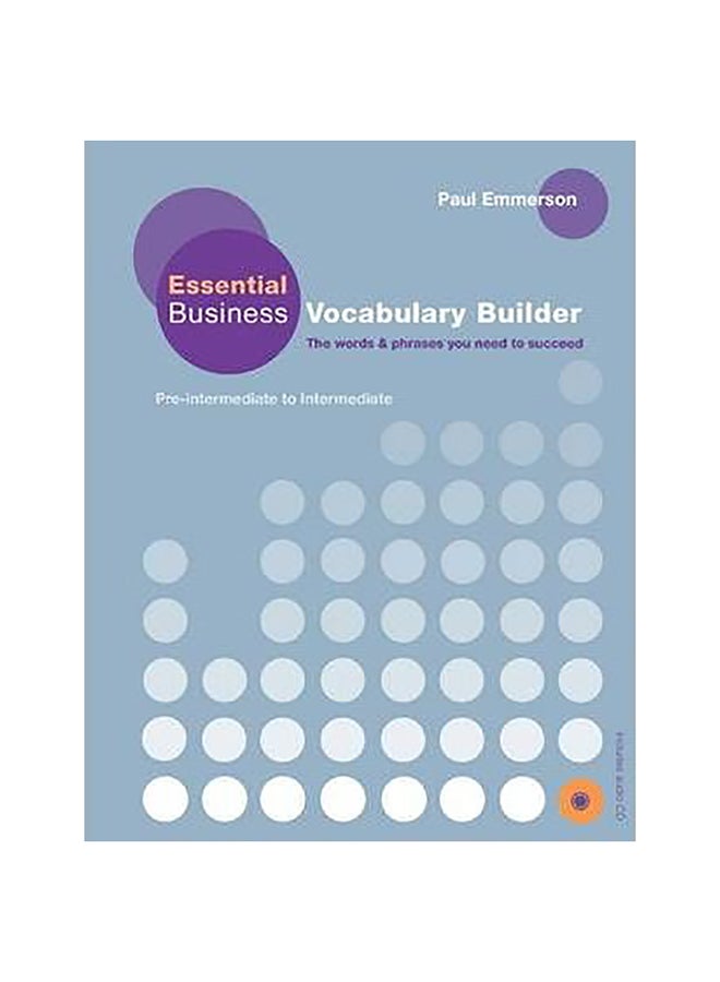 null - Essential Business Vocabulary Builder Paperback English by Paul Emmerson - 21-Dec-10 - Image 1