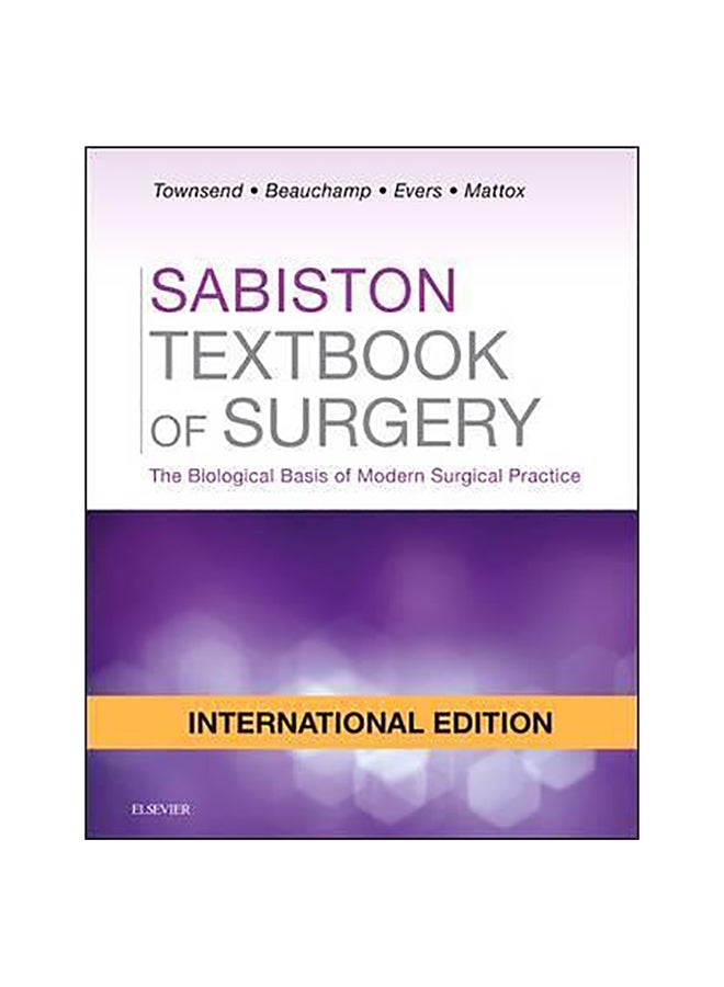 Sabiston Textbook Of Surgery Hardcover English by Townsend