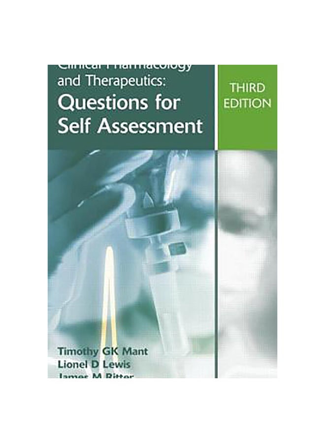 علم الأدوية السريرية والعلاجية: أسئلة للتقييم الذاتي، الطبعة الثالثة