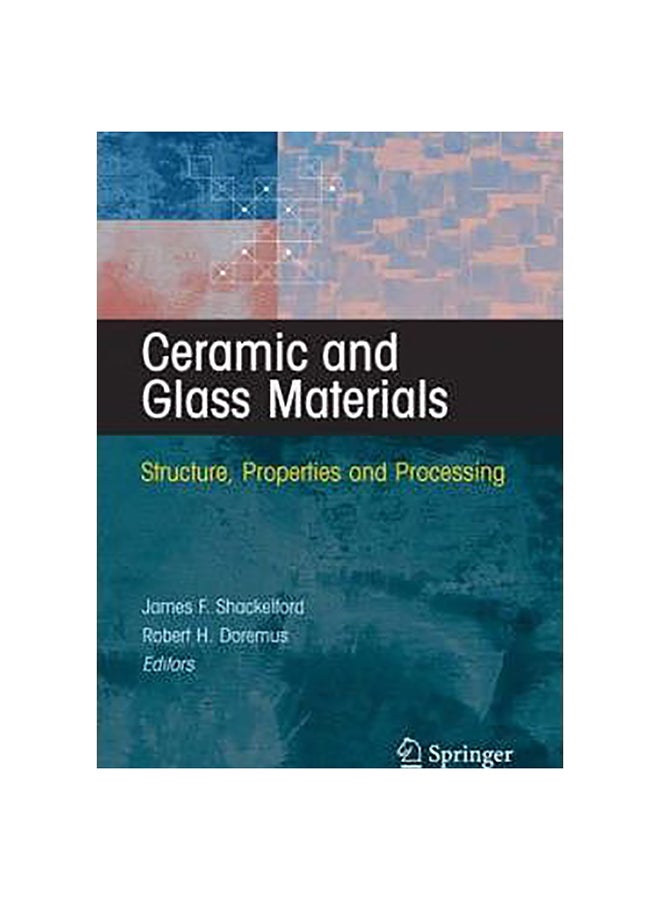 Ceramic And Glass Materials Hardcover English by James F. Shackelford - 3-Apr-08 