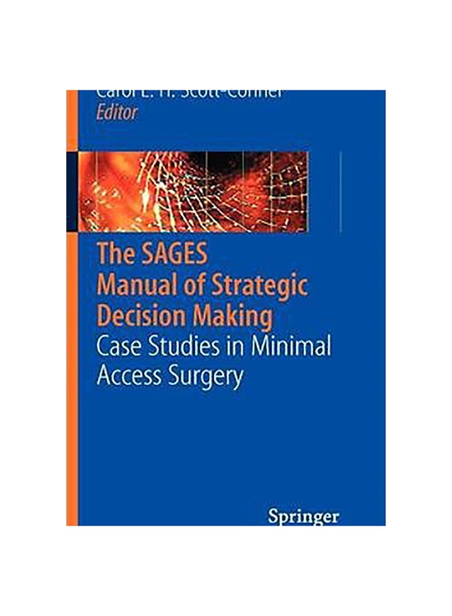 Sages Manual Of Strategic Decision Making Paperback English by Carol E. H. Scott-Conner - 15-Aug-08 