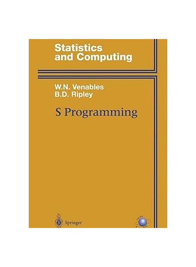S Programming Hardcover English by William N. Venables - 27-Jan-04 