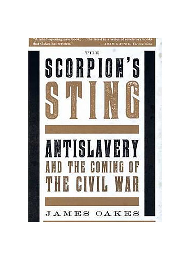 The Scorpion's Sting Paperback English by James Oakes - 20-Nov-15 