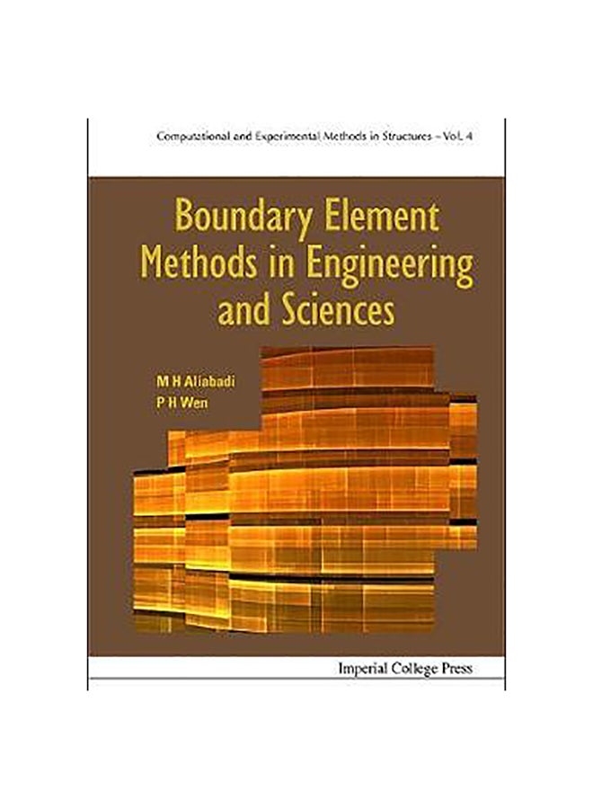 Boundary Element Methods In Engineering And Sciences hardcover english - 25-Nov-10 