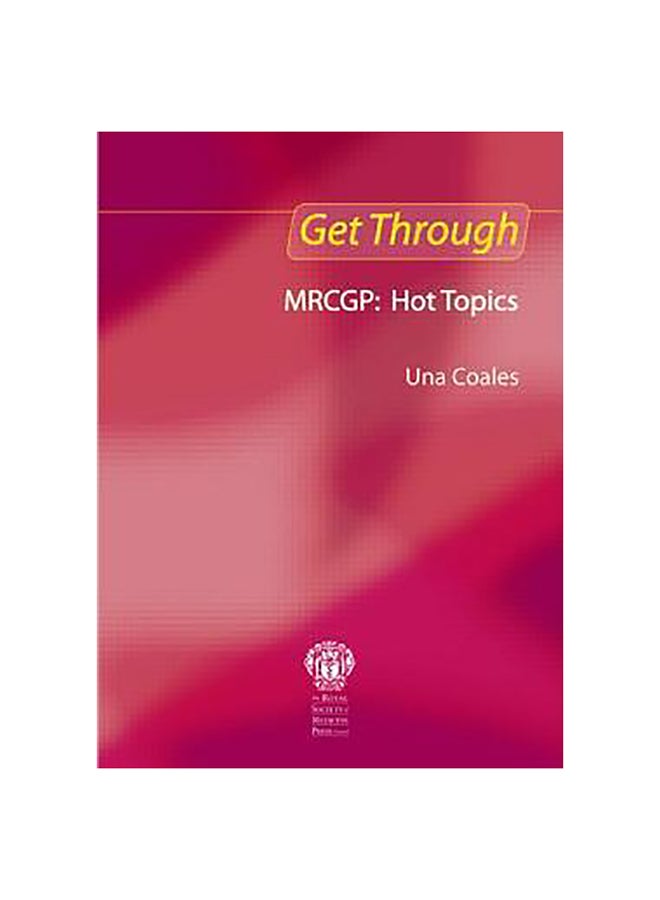 Get Through Mrcgp Paperback English by Una F. Coales - 10-Jan-05 