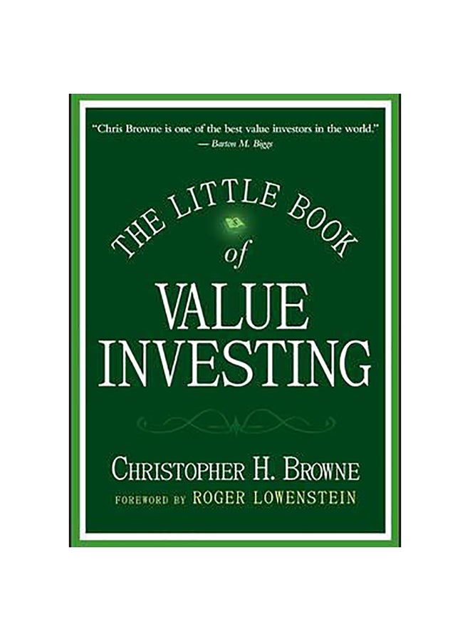 The Little Book Of Value Investing Hardcover English by Christopher H. Browne - 38982 