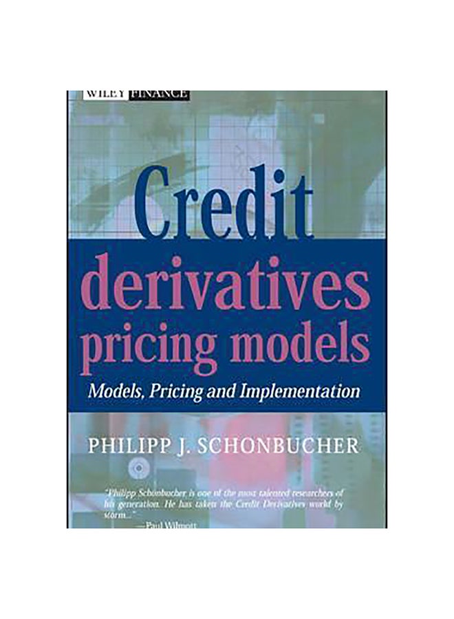 Credit Derivatives Pricing Models Hardcover English by P.J. Schonbucher - 16-May-03 