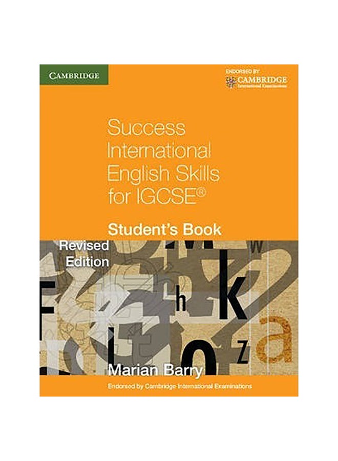 Success International English Skills For IGCSE Paperback English by Marian Barry - 4-Feb-10 
