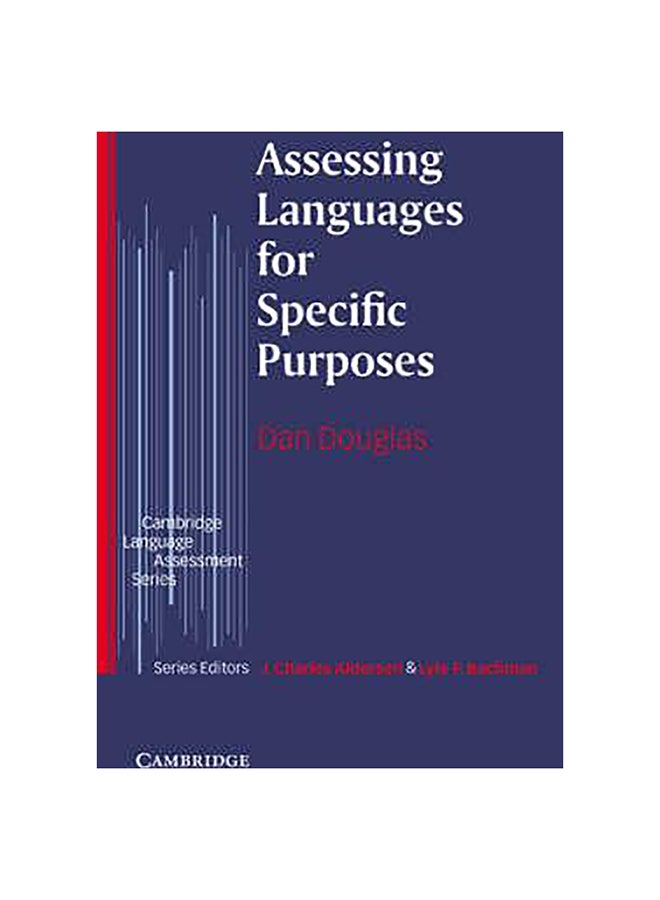 Assessing Languages For Specific Purposes Paperback English by Dan (Iowa State University) Douglas - 40231