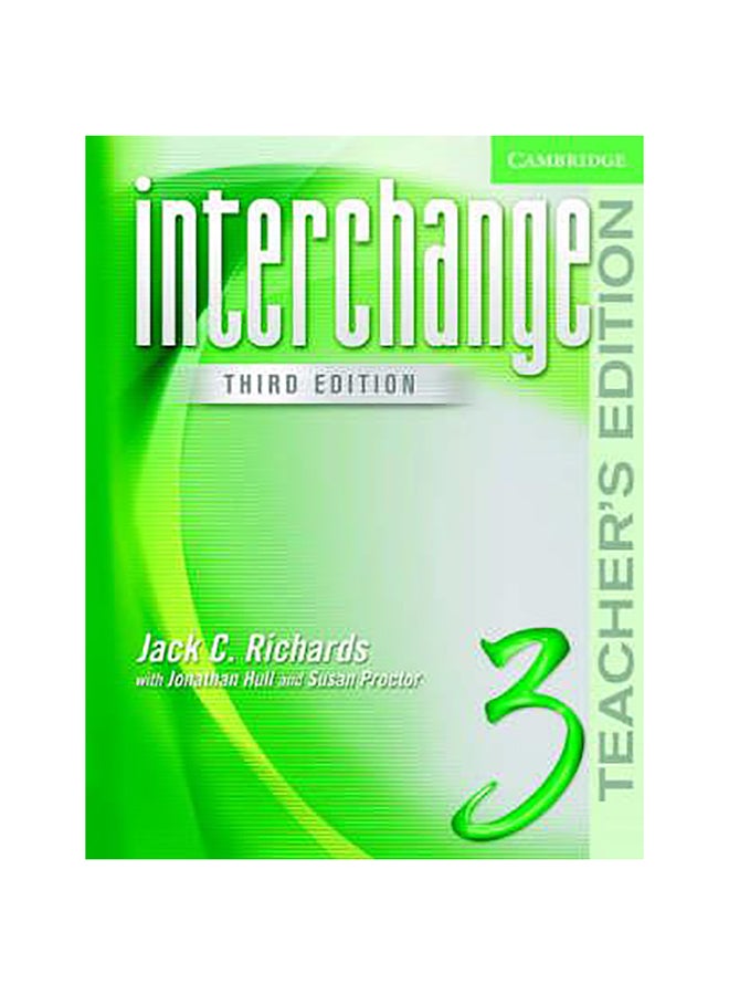 Interchange 3 Spiral Bound English by Jack C. Richards - 21-Mar-05