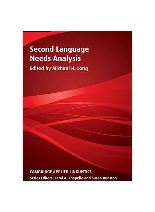 Second Language Needs Analysis Paperback English by Michael H. Long - 3-Nov-05 