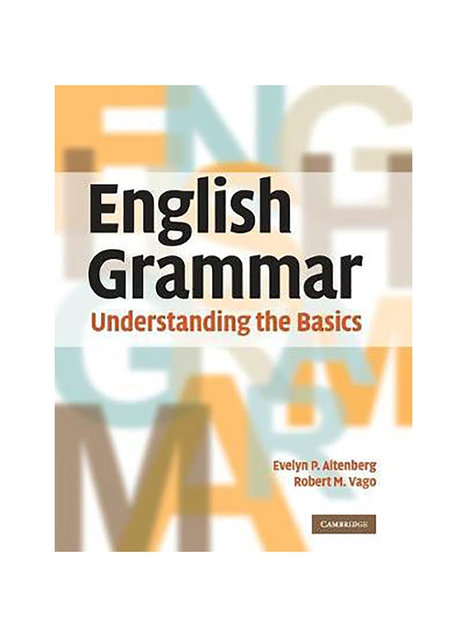 English Grammar Paperback English by Evelyn P. Altenberg - 26-Oct-11 
