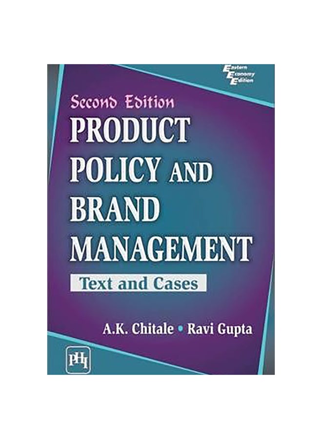 Product Policy And Brand Management paperback english - 30-Jun-13 