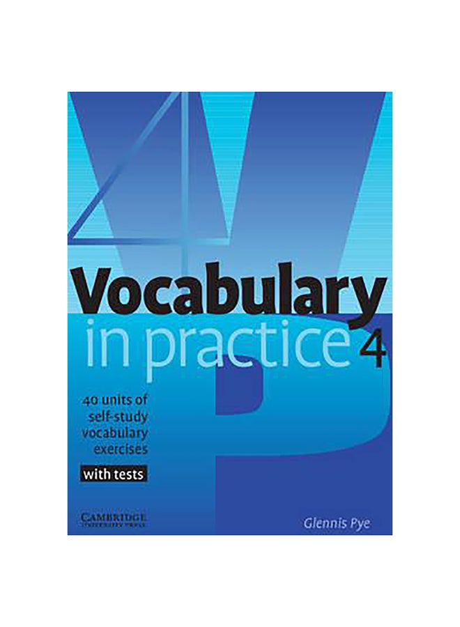 Vocabulary In Practice 4 paperback english - 24-Apr-03
