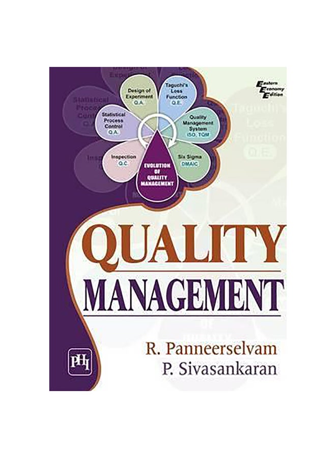 Quality Management Paperback English by R. Panneerselvam - 30-May-14 