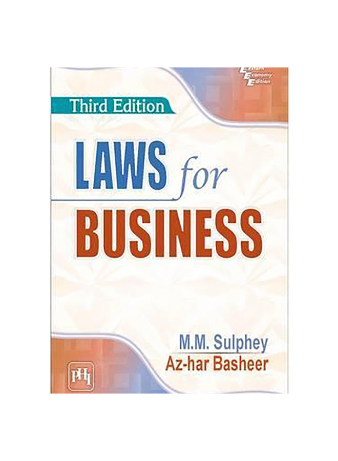 Laws For Business Paperback English by M. M. Sulphey - 30-Jun-14 