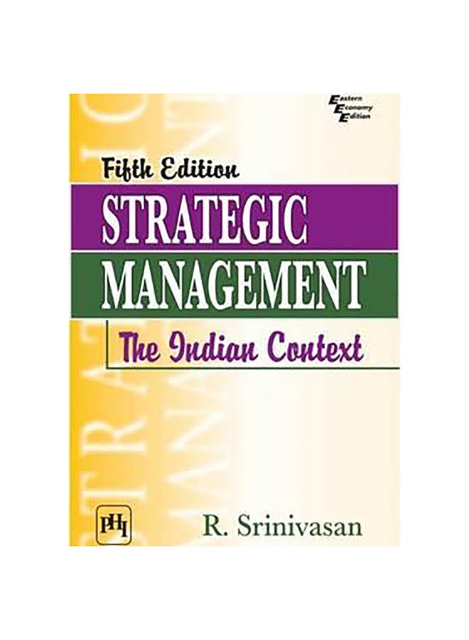 Strategic Management Paperback English by R. Srinivasan - 30-Oct-14 