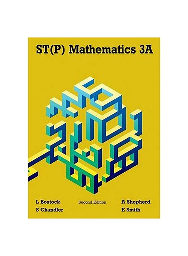 St(P) Mathematics 3A Paperback English by L. Bostock - 33756 