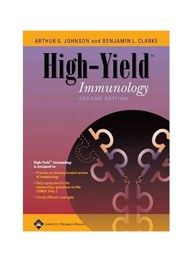 High-Yield Immunology Paperback English by Arthur G. Johnson - 26-Aug-05