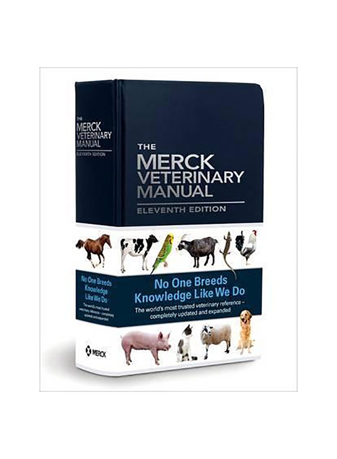 The Merck Veterinary Manual Hardcover English by Susan E. Aiello - 42522 