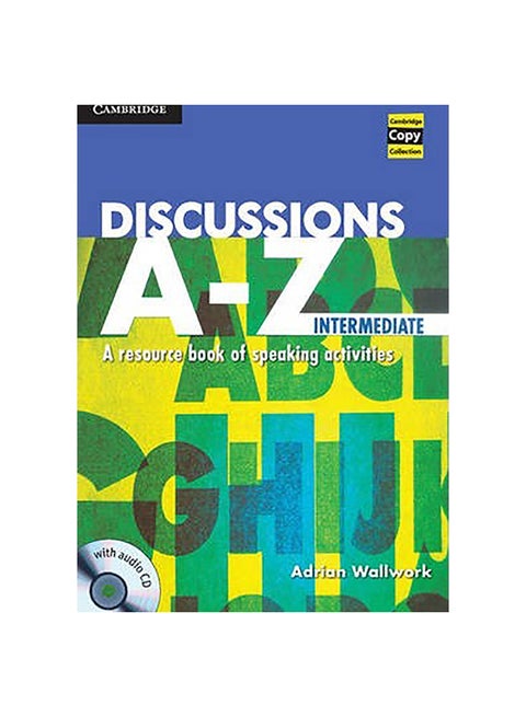 Discussions A-Z Intermediate Spiral Bound English by Adrian Wallwork - 17-Jan-13