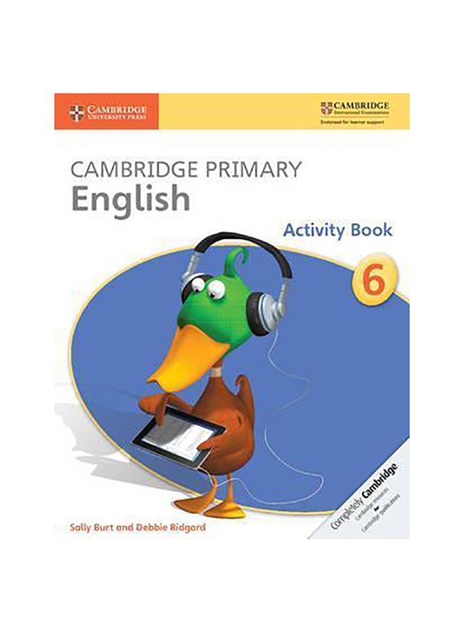 Cambridge Primary English Stage 6 Activity Book Paperback English by Sally Burt - 41970 