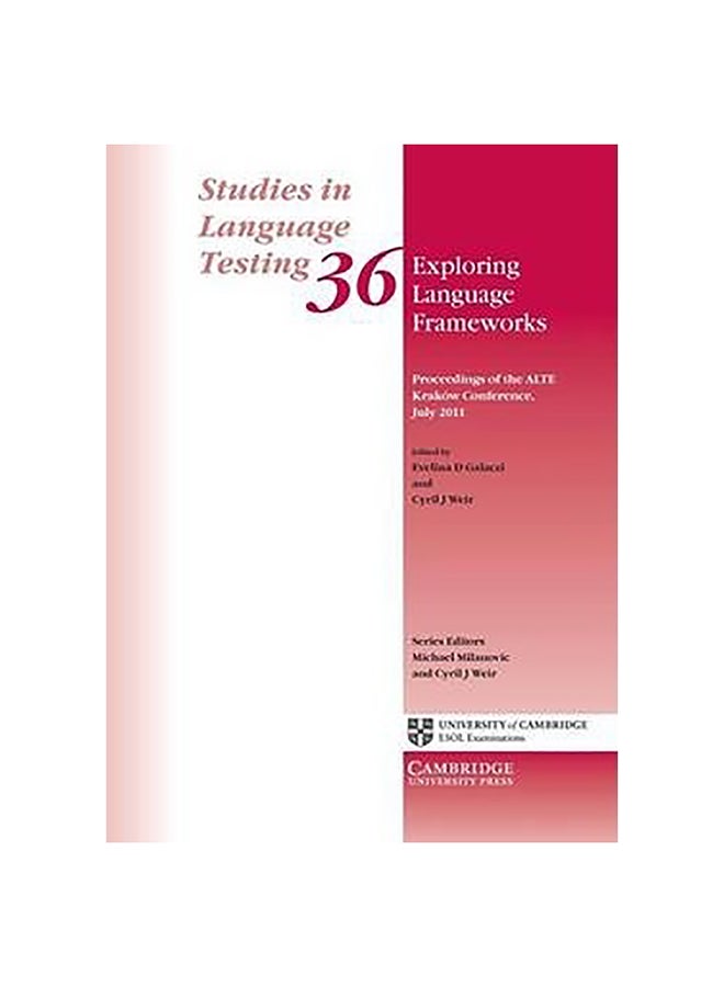 Exploring Language Frameworks Paperback English by Evelina D. Galaczi - 10-Jan-13 