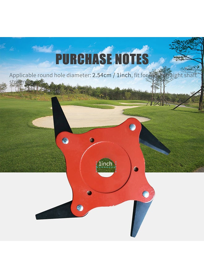 Generic - Lawn Mower Replacement String Trimmer Head Red/Black - Image 1
