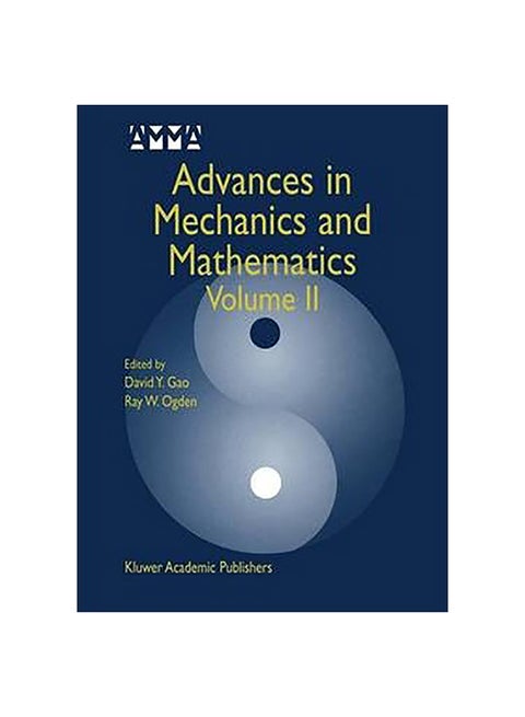 Advances In Mechanics And Mathematics hardcover english - 1-Oct-03