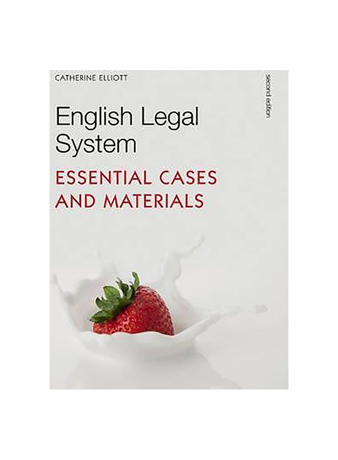 English Legal System Paperback English by Catherine Elliott - 11-Jun-09 