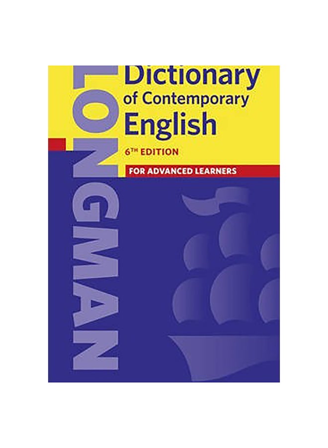 Longman Dictionary Of Contemporary English 6 Paper Paperback English by Collectif - 10-Apr-14 