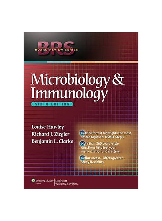 كتاب علم الأحياء الدقيقة والمناعة من سلسة بي آر إس غلاف ورقي الإنجليزية - 1-Aug-13