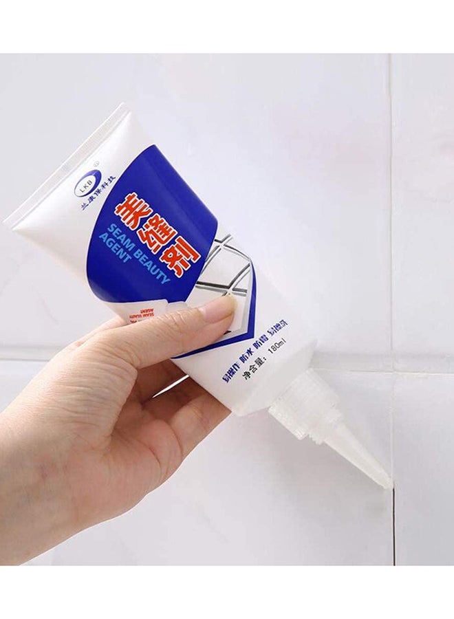 Generic - Tile Agent Gap Refill Reform Waterproof Sealant White 180ml - Image 1