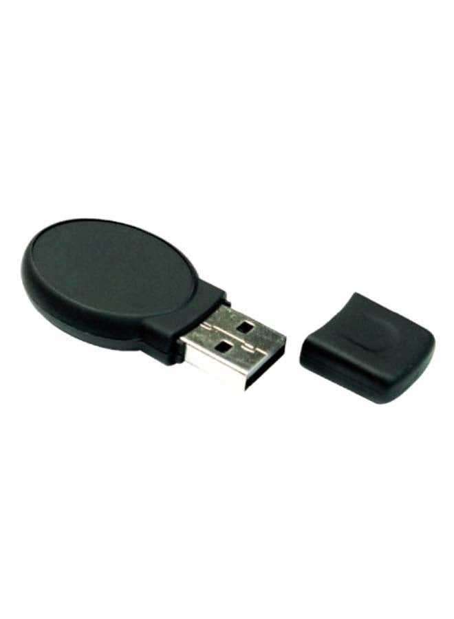 Oval Shape USB Flash Drive With Cap 4 GB  - Image 1