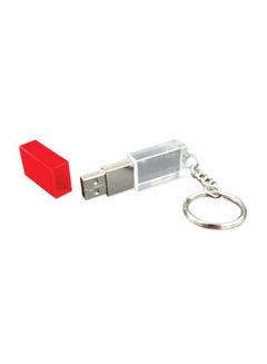 Generic Rectangular Crystal USB Flash Drive With Cap 16 GB  - Image 2