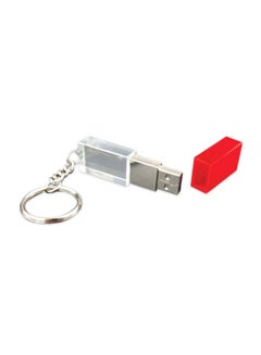 Generic Rectangular Crystal USB Flash Drive With Cap 16 GB  - Image 1