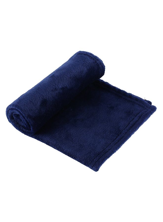 Warm Flannel Home Sofa Bedding fabric Dark Blue 50 x 70cm