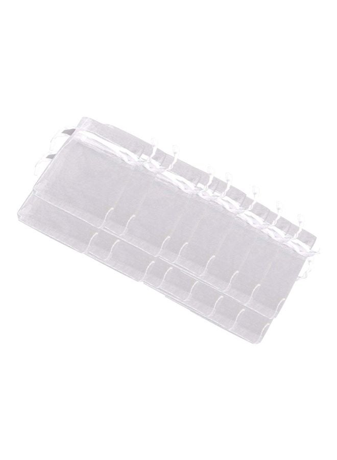 100-Piece Multifunctional Gauze Bags White - Image 1
